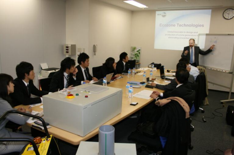 Dr. Amram Fried Head of R&D present in JAPAN